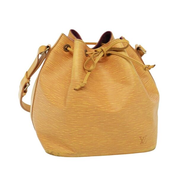 LOUIS VUITTON Epi Petit Noe Shoulder Bag Tassili Yellow - Picture 1 of 15